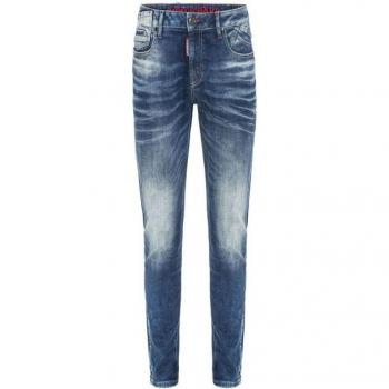 Herren 5-Pocket-Jeans CIPO & BAXX, unifarben, CD717