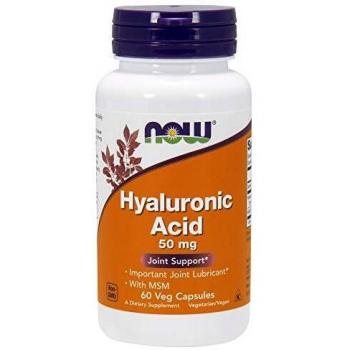 NOW Foods Acide Hyaluronique 60 Capsules
