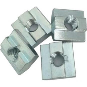 Accessoires pour bloc d’écrous carrés M5 (profil zingué) – 20/50 pcs