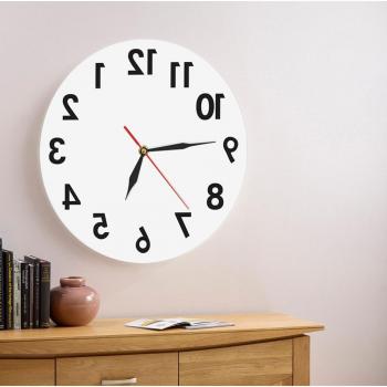 Unique Backward Timepiece