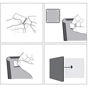 Nobo Pizarra Blanca Magnética con Marco Arqueado 280x335 mm