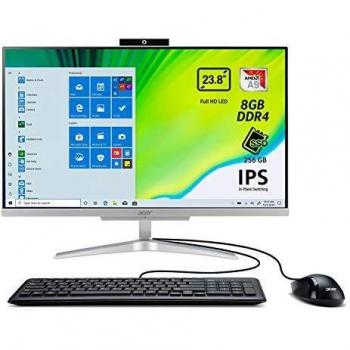 All-in-One Acer C24‑320 con Wi‑Fi e tastiera USB