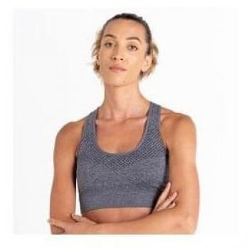 Sujetador De Impacto Medio Dare2B Don't Sweat It (Ebony)