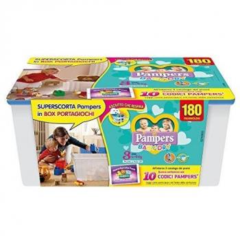Pampers Box Baby Dry Pannolini Midi 3 (180)