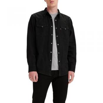 Barstow Negro Levi's Manga Larga de Hombre