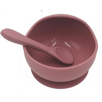 Bol ventouse pour bébé en silicone