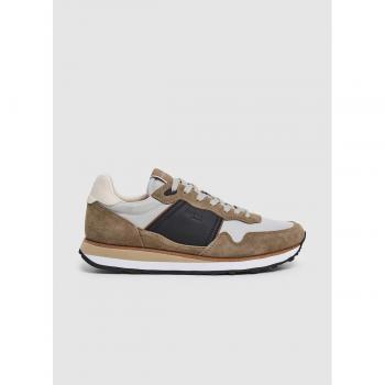 Scarpe Hackett Telfor Colors beige con suola di trazione
