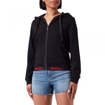 Hugo Sweatshirt Sporty Logo 50520504 Schwarz Relaxed Fit