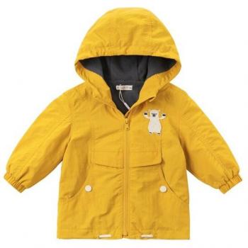 DBX14536 Casual Autumn Coat for Baby Boys with Zipper Pockets