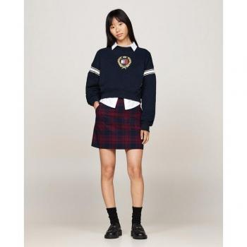 Tommy Jeans Minirock Dunkelrot Damen Größe: L Dw0dw18889