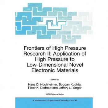 Vitalsource Technologies, Inc. Frontiers Of High Pressure Research Ii: Application Of High Pressure To
