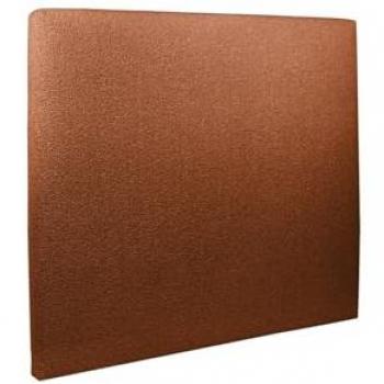 Prestige Literie Tete de lit Tapissée Bouclette Terracotta Ep 10 cm Orange 160 x 120 x 11 cm