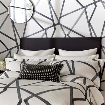 Harlequin Sumi Duvet Cover, Charcoal