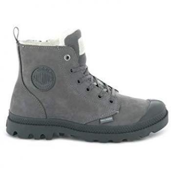 Palladium Pampa Hi Zip Wl Charcoal Gray Stivali 36