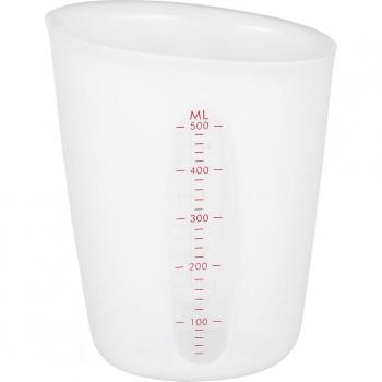 Supvox 500ML Transparent Silicone Measuring Cup