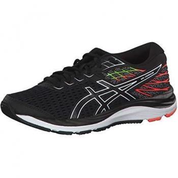 Asics Gel-Cumulus 21 GS Boys' Black/White Training Shoes