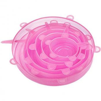Couvercles en silicone pour conservation des aliments