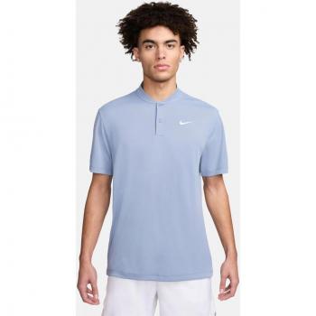 Polo Nike Court Victory Blade Dri-Fit Hombre Azul-Gris
