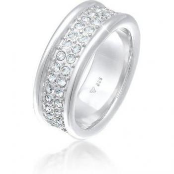 Elli Kristall Fingerring Elegant 925 Silber