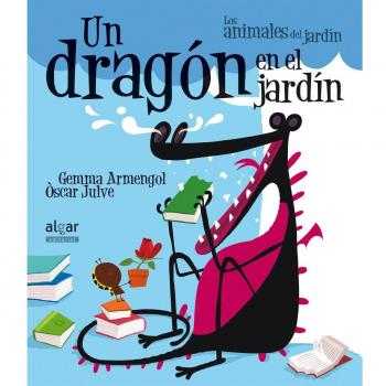 Un dragón en el jardín.