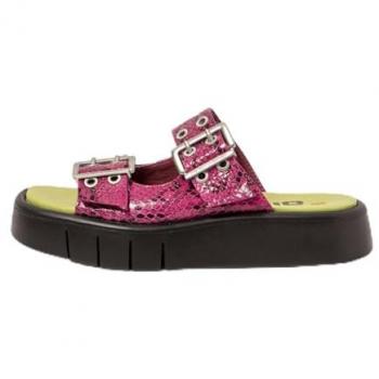 Mujer 1858 Sandalias Snake Málaga color Fúcsia