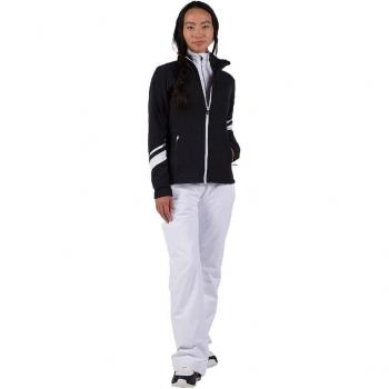 Female M Rossignol Black Fleece with Full Zip
