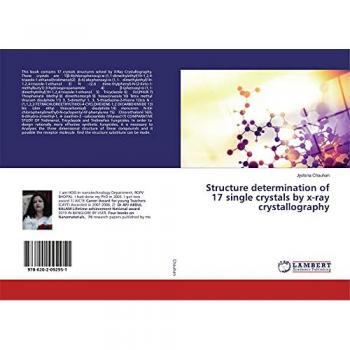 Structure determination of 17 single crystals by x-ray crystallography