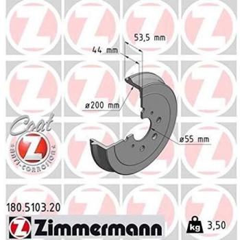 Zimmermann 180.5103.20 Brake Rotor