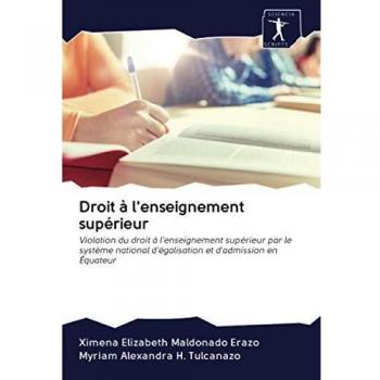 Maldonado Erazo, Ximena Elizabeth: Droit à l'enseignement supérieur