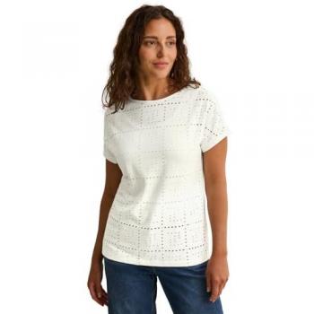 Cecil T-Shirt im Lochmuster-Stil
