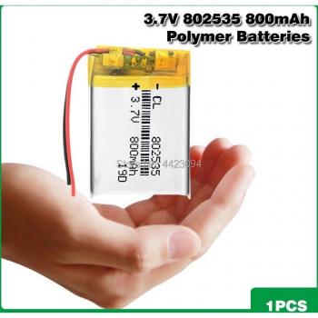Cellule Li‑Ion 800 mAh 3,7 V – Utilisation Générale