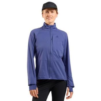 Odlo Zeroweight Pro Warm (XS) Lila Laufjacke für Damen