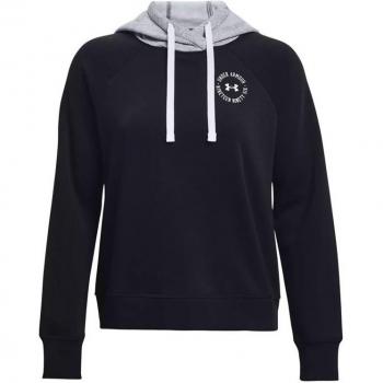 Under Armour Herren Kapuzen-Sweatshirt Rival Fleece CB Schwarz