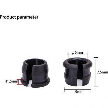 Adaptateur Valve Américain 26” VTT – Ensemble Conversion + Protection Jante + Buse Gaz + Coussin Colle + Joint Pneumatique (10 pièces)