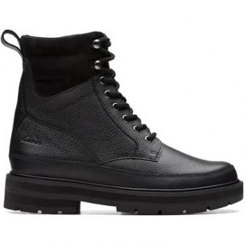 Clarks Black Prague Style Boots for Girls