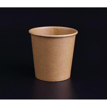 100pcs 100ml Kraft Paper Drinking Cups
