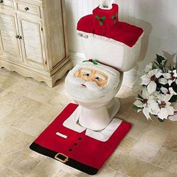 Jolly Jester Toilet Seat Cover & Rug