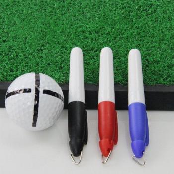 Marqueur pour balles de golf, 3 couleurs, alignement de ligne, 3 pièces/lot