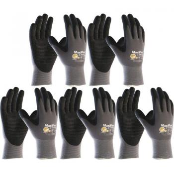 ATG Maxiflex Endurance 844 – Gants de travail haute résistance, taille 10 XL, 5 paires