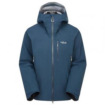 Giacca Hardshell Rab Firewall per Uomini Mountain L Blu