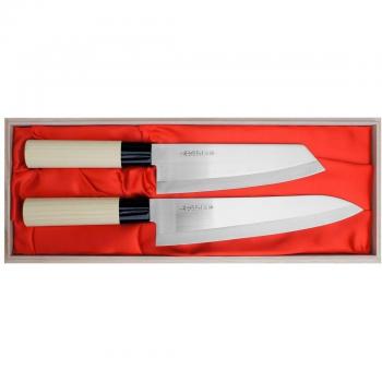 Satake Megumi Bunka + Kit de cuchillos de cocina