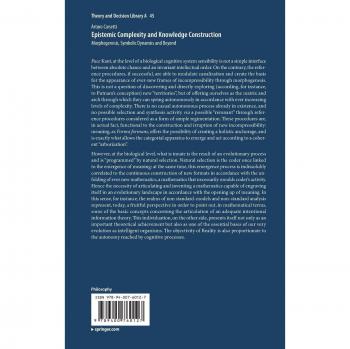 Epistemic Complexity and Knowledge Construction: Morphogenesis, symbolic dynamics and beyond