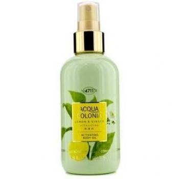 4711 Aqua Colonia Körperöl mit Zitrone und Ingwer – 200 ml