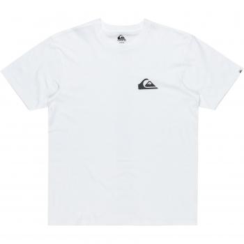 Men’s Quiksilver EV Mini Logo Short Sleeve Tee – White