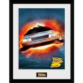 Back to the Future: 35th Anniversary Delorean 30 x 40 cm Kunstdruck