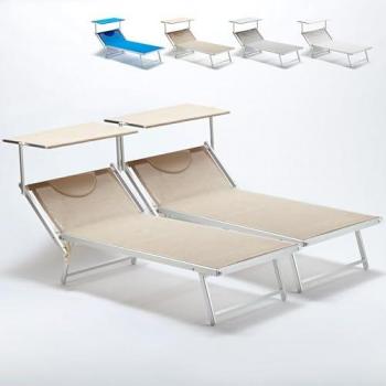 Professionelle Aluminium Liegen für Garten und Strand