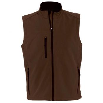 Soft Shell Gilet – Dark Chocolate