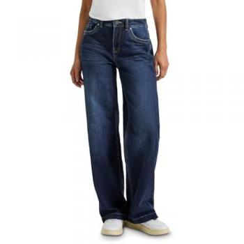 Wide-Leg Jeans voor Vrouwen in Blauw – Street One, size 33