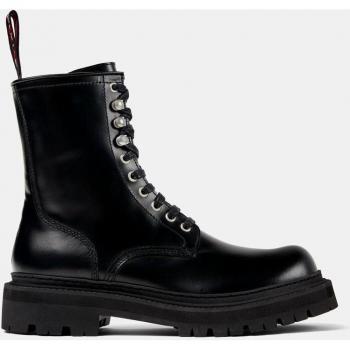 Botines Eki unisex de piel con cordones