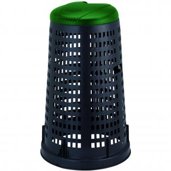 Trespolo Diam. 58x90cm Lt. 100 Nero-Verde Stefanplast